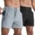 2 Pack Mens Athletic Shorts 5 Inch Quick Dry Gym Workout Shorts Men Lightweight Sports Running Shorts with Pockets