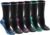 Dickies Women’s Dri-tech Essential Moisture Control Crew Socks, Available in S-XL (6, 12 Pairs)