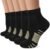 Iseasoo Copper Compression Socks for Men & Women Circulation-Ankle Plantar Fasciitis Socks Support for Athletic Running