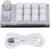 Mini USB Keypad 12 Key Multifunctional, Shortcut Programmable Keyboard with Dual Knobs, Ideal for Gaming and Customizable Controls