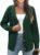 Zeagoo Women’s Oversized Button Cardigan Sweaters 2024 Fall Open Front Lightweight Cardigans V Neck Loose Knit Outwear