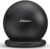Trideer Ball Chair Yoga Ball Chair Exercise Ball Chair with Base for Home Office Desk, Stability Ball & Fitness Ball Seat to Relieve Back Pain, Home Gym Workout Ball for Abs, Pregnancy Ball with Pump