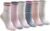 Dickies Women’s Dri-Tech Advanced Moisture Wicking Mid-Crew Socks, Available in M-L (6,12 Pairs)