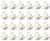 FREELICHT 24 Pack Retrofit LED Recessed Lighting 4 Inch, Selectable 5CCT, Dimmable Flat LED Can Lights, 7W, 700LM, ETL & FCC Certified