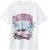 YIJIU Women’s Graphic Oversized T Shirts Letter Print Short Sleeve Loose Casual Summer Tops