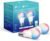 Kasa Smart Light Bulbs, Full Color Changing Dimmable Smart WiFi Bulbs Compatible with Alexa and Google Home, A19, 60 W 800 Lumens,2.4Ghz only, No Hub Required, 2-Pack (KL125P2), Multicolor