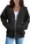 Womens Zip Up Hoodie 2024 Fall Casual Long Sleeve Track Jackets Y2K Fleece Full-Zip Sweatshirts with Pockets