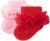 2 Pack Baby Girls Socks Eyelet Ruffle Lace Baby Socks Newborn Infant Toddler Dress Socks Frilly Ruffle Socks for Girls