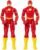 The Flash DC Comics, 12-Inch Action Figure, Kids Toys for Boys and Girls (Pack of 2)
