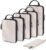 BAGSMART Compression Packing Cubes, 6 Set/4 Set/2 Set Travel Packing Cubes for Carry on Suitcases, Compression Suitcase Organizers Bag Set & Travel Cubes for Luggage, Lightweight Packing Organizers