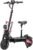 Foldable Electric Scooter for Adults 11-inch 6000W High Power Dual Drive Sport Scooter with Seat, 60V38AH Range 75 Miles MAX Speed 55 MPH,Off-Road Tires Electric Scooter