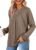 Womens Tops Dressy Casual Pleated Ruffle Sleeve Blouses For Women Tunic Tops