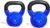Yes4All 30-40 lbs Kettlebell Vinyl Coated Cast Iron – Great for Dumbbell Weights Exercises, Full Body Workout equipment Push up, Grip Strength and Strength Training, PVC Blue