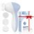 COSLUS Facial Cleansing Brush Silicone Face Scrubber: 3 in1 FBS-D Electric Exfoliating Massage Device Waterproof Deep Cleaning Exfoliation Rotating Spa Machine – Electronic Skin Care Wash Clean System