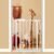 24-29 Inch Baby Gate No Drilling for Stairs Pet Dog gate Indoor for Doorways Pet Gate Pressure Mounted Safety Gate Walk Through Metal Child Gate for Kids or Pets Indoor White