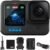 GoPro Hero12 Black E-Commerce Package – Waterproof Action Camera with 5.3K60 Ultra HD Video, 27MP Photos, HDR, 1/1.9″ Image Sensor, Live Streaming, Webcam, Stabilization