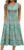 Zeagoo Women’s Summer Tank Midi Dress with Pockets Sleeveless A-Line Dress Casual Floral T-Shirt Dress Flowy Beach Sundress