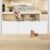 137 Inches Extra Wide Retractable Baby Gate – Indoor/Outdoor, for Doorways and Stairs – Perfect for Kids, Pets, and Large Dogs Gate for Stairs.