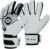K-LO Goalkeeper Gloves: Savage Blackout Soccer Goalie Gloves – (Unisex, Youth, Kids & Adult) – Fingersaves for Protection | Strong Grip Palm | Sizes 4-11