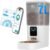 5G WiFi Automatic Cat Feeder with Wall Hook: Automatic Dog Feeder with 7L Large Cat Food Storage Container, Cat Food Dispenser with Alexa for Multiple Pets, Detachable for Easy Clean -29 Cup