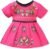 Aalizzwell Toddler Baby Girl Embroidered Dress Ethnic Wear Short Sleeve Sundress