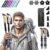 Walking Sticks for Men & Women – 14.5″ Foldable Hiking Poles for Backpacking, Exercising and Traveling, Set of 2 Aluminum Nordic Collapsible Trekking Poles
