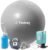 Tumaz Birth Ball – Birthing Ball for Pregnancy & Labor – Including Birthing Ball/Peri Bottle/Yoga Strap/Non-Slip Socks – Pregnancy Ball for Exercises Set with Quick Foot Pump & Instruction Poster