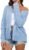 ZAFUL Womens Cable Knit Cardigan Button Down Crew Neck Sweater Loose Long Sleeve Open Front Jacket Outwear