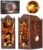 Book Nook Kit, Miniature Book, DIY Book Nook, Magic Bookcase for Books and Books in Miniature with Furniture and LED Light, 3D Wooden Puzzle, Booknook Model for 14 Years Older to Build