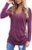 Womens Tops Ladies Long Sleeve Fall Shirts V Neck Casual Blouses Loose Fitting Tees Dressy Clothes Fashion Tunics