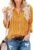 ZC&GF Women’s Long Sleeve V-Neck Stripes Casual Blouses Pocket Button Down Shirt Tops