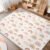 XL Baby Play Mat, 79″ X 71″ Extra Large Play Mat, Baby Mats for Floor, Waterproof, Anti-Slip Baby Crawling Mat, Soft Foam Mat for Babies and Toddlers, Reversible & Portable Rainbow and Star Pattern