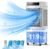 Evaporative Air Cooler, 3-IN-1 Swamp Cooler Fan with 3531 CFM, Portable Air Conditioners with 11.9 Gallon Water Tank, Remote & Touch Control, Windowless Air Conditioner for Outdoor Indoor