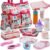 14 Pack Baby Doll Accessories, Baby Doll Feeding and Caring Set Includes Diaper Bag, Doll Diapers, Magic Bottle, Changing Mat for Girl Toddler Kid, Babies Pretend Play Set for Birthday Gift Christmas