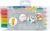 Kuretake Zig Clean Color Dot Pens Water Based Marker, 12 Colors Set (TC-6100/12V)