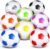 HyDren 8 Pcs Soccer Balls Bulk with Pump Deflated Official Size Sport Soccer Ball for Kid Adult Game Match Indoor Outdoor Gift for School Sports Game Birthday Party Gift