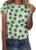 St Patricks Day Shirt Women 2025 Casual Short Sleeve CNeck Graphic Green Tshirts Lucky Shamrock T Shirts Blouses