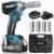 Seesii 3/8″ Cordless Impact Wrench, Power Impact Gun w/Max Torque 330Ft-lbs(450N.m), 4.0Ah Rechargable Battery & 4 Sockets, Compact Power Impact Wrench for Lightduty Work Car Home,WH450