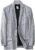 2023 Mens Casual Linen Blazers Slim Suit Jacket Lightweight 1 Button Sport Coat Casual Business for Wedding Party Homecoming