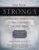The New Strong’s Expanded Exhaustive Concordance of the Bible: Every Word of the Bible Indexed, Red Letter Edition
