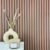 Wallpaper Red Non-Woven Wallpaper Stripes Black Terracotta Panels Scandinavian Style Wall Panels Modern Slat Made in Germany