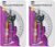 Charles Leonard Ball Bearing Compass and 6 Inch Protractor Combo Set, Metal/Clear Plastic, Assorted Colors, 1 Combo Pack (80960) (Pack of 2)