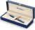WATERMAN S0947090 Oil-based Ballpoint Pen, Metropolitan Essential, Metallic Blue CT