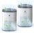 2 Pack CHIVALZ Air Purifiers for Bedroom, Air Purifiers for Home Bedroom, Quiet Air Cleaner with 24dB Sleep Mode, True HEPA Filter for Pet, White & Black