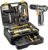 Tool Kit Box Drill Set：DEKOPRO Home Mechanic Toolbox with 12V Power Cordless Drill Hand Repair Tools Sets Combo Kits Storage Organizer Drawer Case for Men