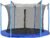 12FT /14FT /15FT Trampoline Replacement Safety Net for Round Frame Trampoline Breathable and Weather-Resistant Trampoline Enclosure Net with Adjustable Straps-(Net Only NO Poles)