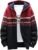 Ymosrh Mens Coats and Jackets Fashion Casual Sweater Jacket Warm Knit Sweater Hooded Hoodie Coats Jackets Plus Size
