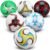 Deekin 6 Pcs Soccer Ball with Pump Official Size Indoor Outdoor Soft Sport Soccer Gift for Child Teen Adult Game Training