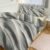 Quilted White Pattern Comforter Set Duvet Cover Bedding Comforter Sets Queen Comforter Set Bedding Set Comforter Cover, 1 Reversible Comforter and 2 Pillow Shams 86″x70″
