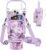 Water Bottle Carrier Bag with Phone Pocket for Stanley 40/30 oz Tumbler,Neoprene Water Bottle Holder Cross-boday Bag with Adjustable Shoulder Strap& Handheld Strap for Stanley Cup Accessories